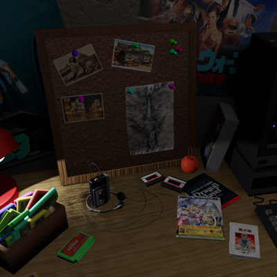 Popup 80's Teen Desk